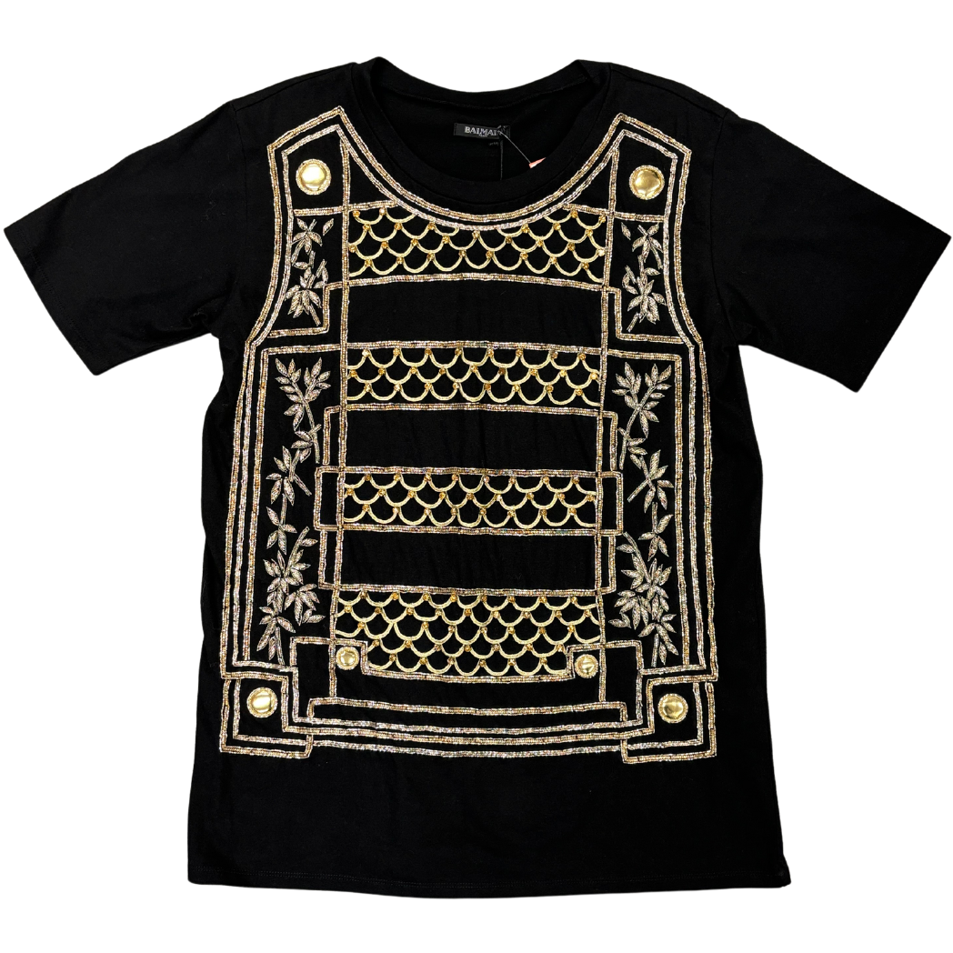 Balmain t shirt hot sale sale